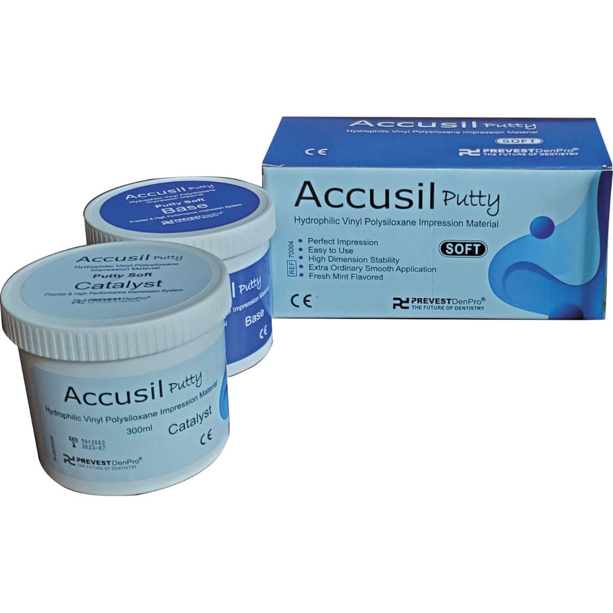 Prevest Denpro Accusil Putty - 300ml Base/ Catalyst (70004)