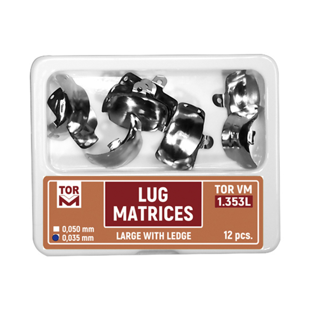 Tor Vm Lug Matrices Large With Ledge (1.353L) - 12Pcs