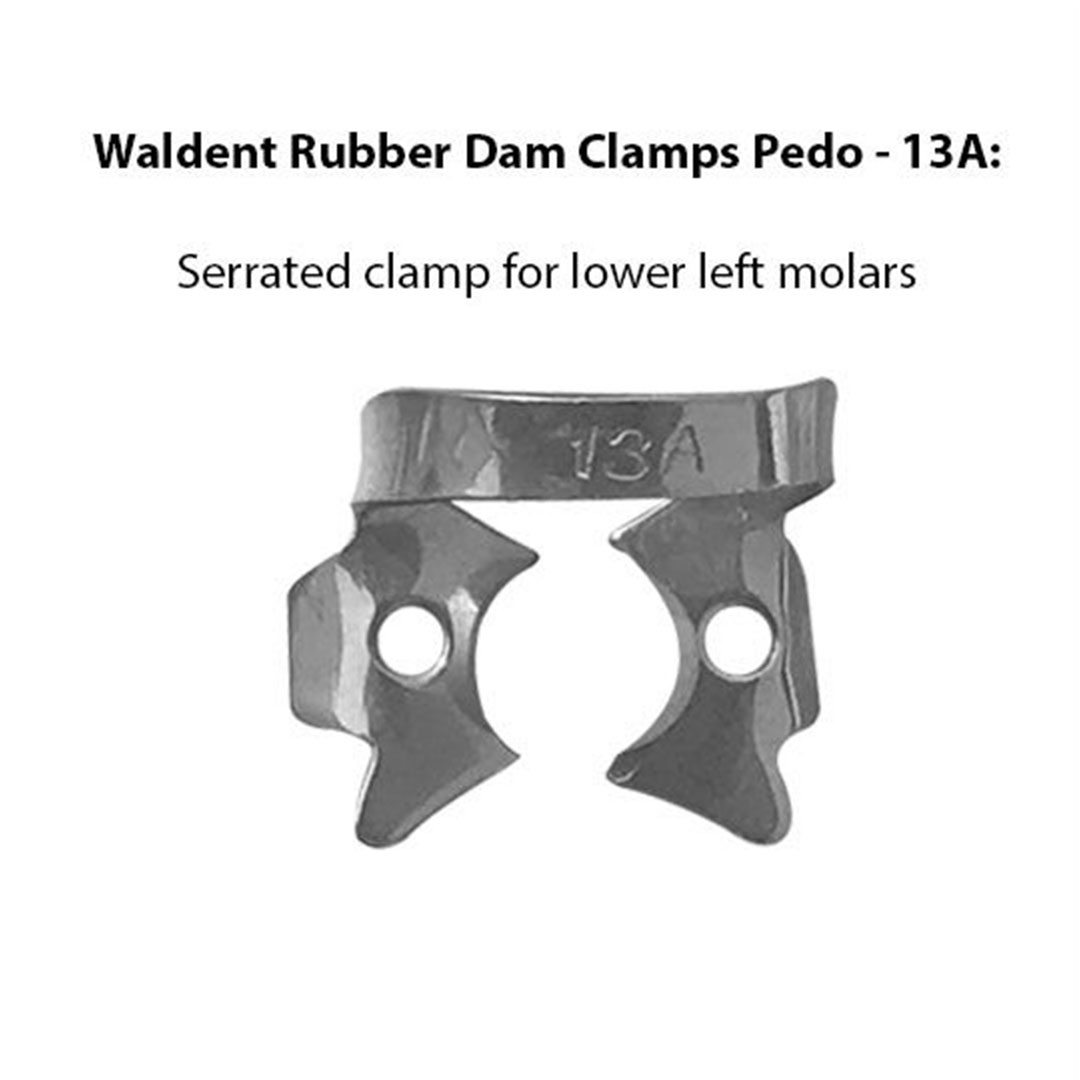 Waldent Rubber Dam Clamps Pedo - 13A(16/109)