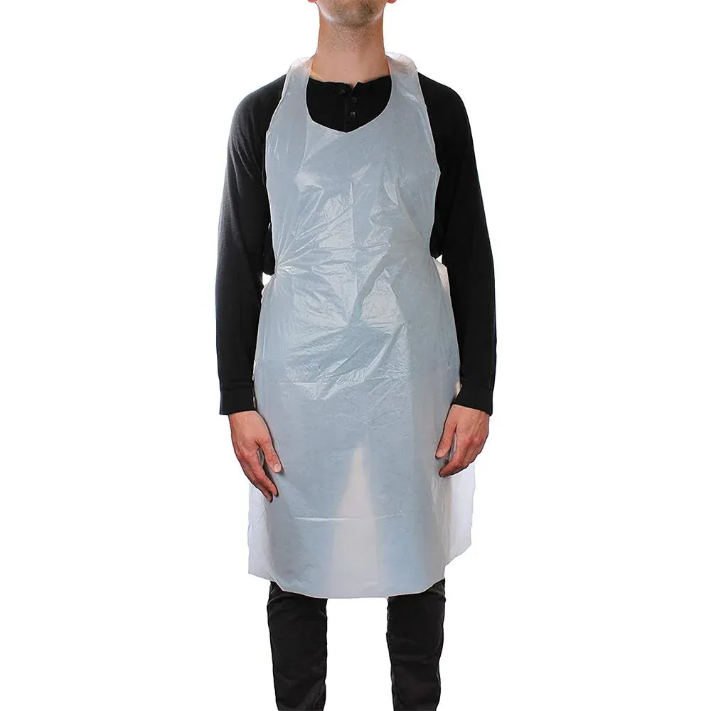 Disposable Plastic Apron (Pack of 100)