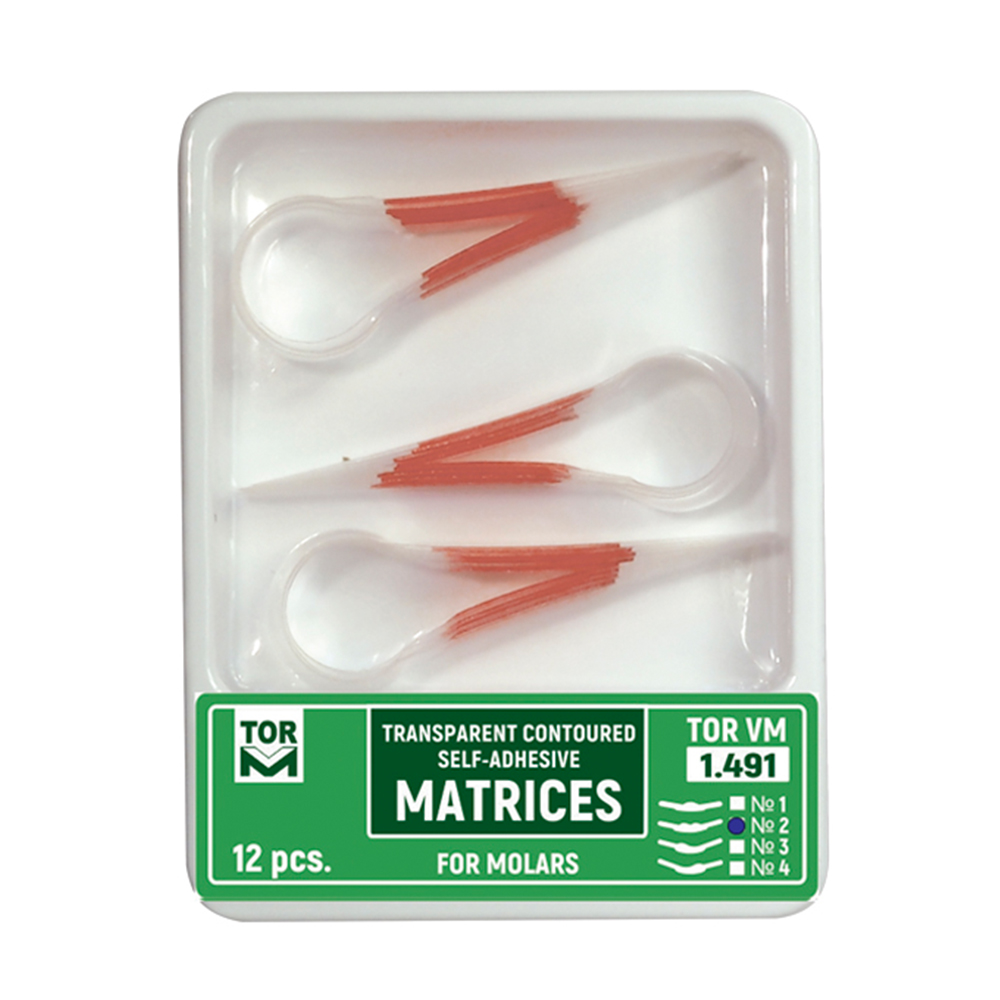 Tor Vm Transparent Contoured Matrices for Premolars & Molars