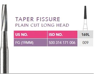 NewDiamond Carbide FG Burs (Pack Of 3)