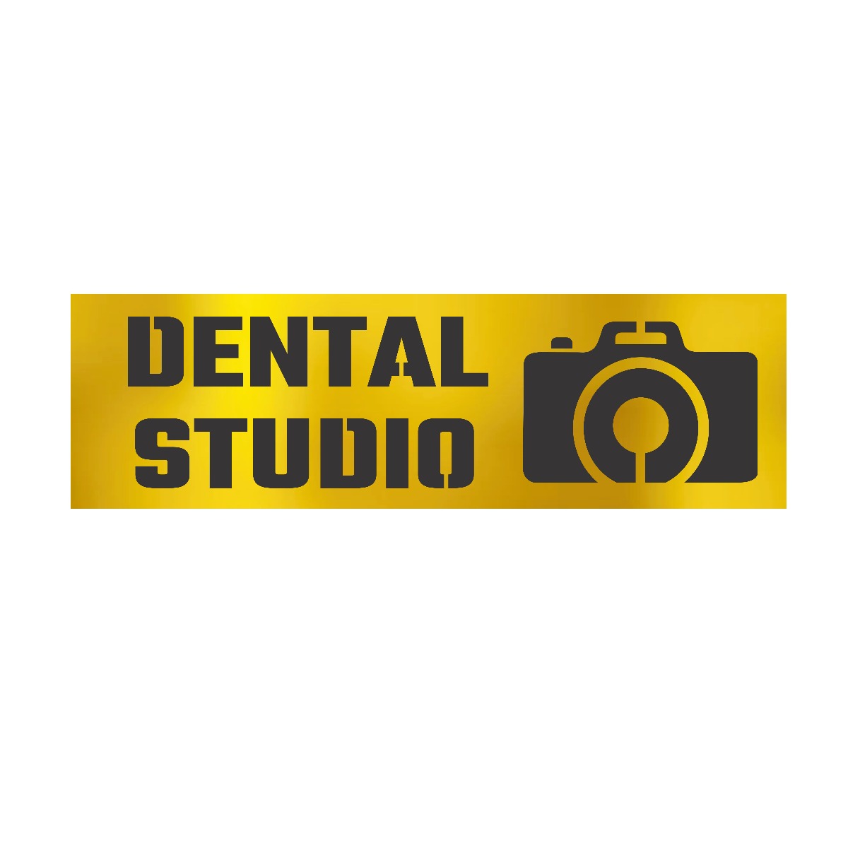 Unique Dents Acrylic Sign Plate - Dental Studio SPA002