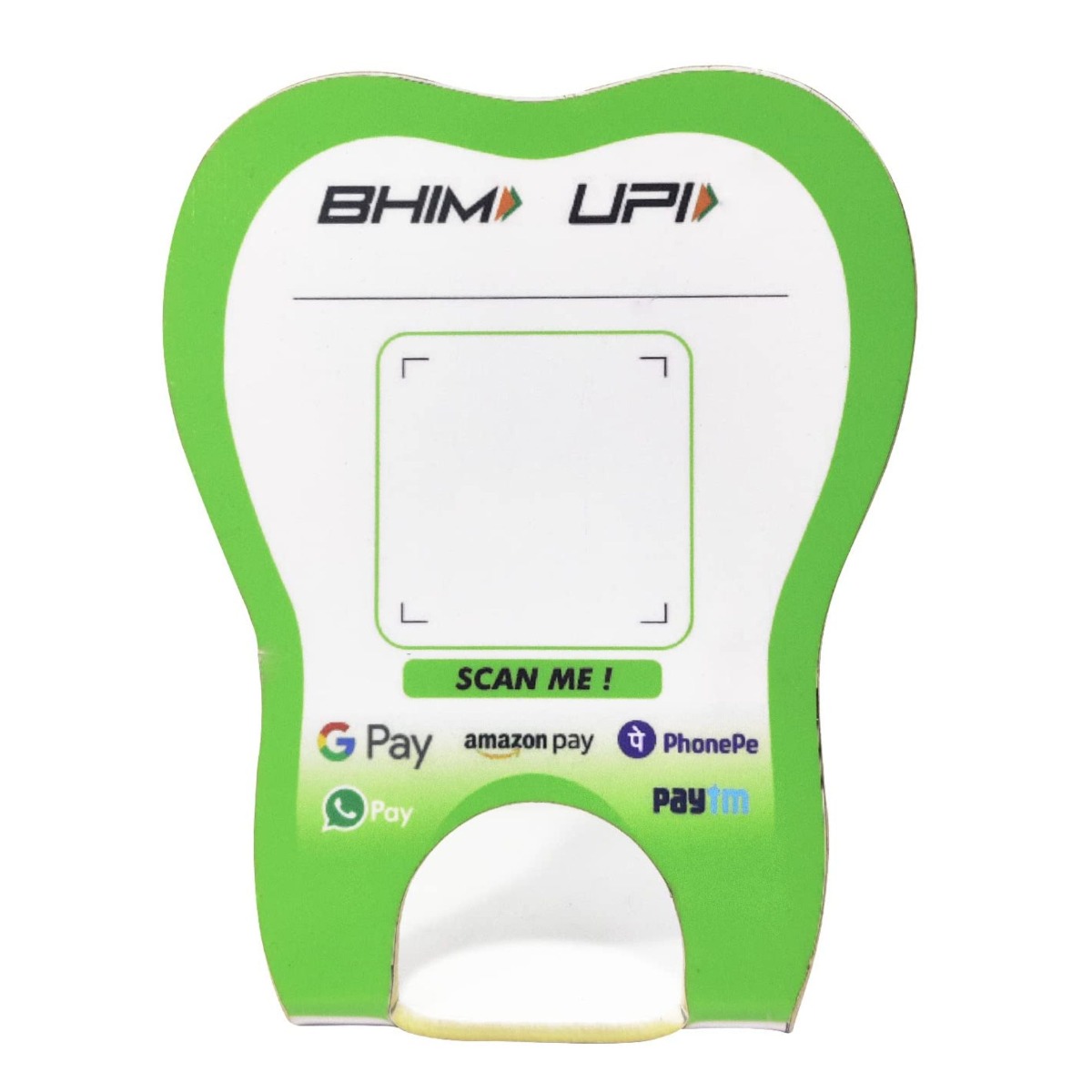 Unique Dents Tooth Shaped QR Code Stand (QS001)