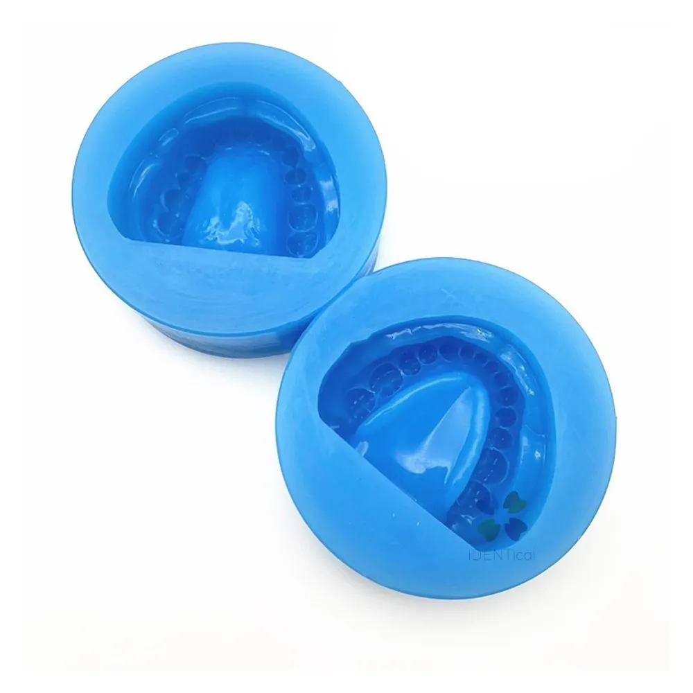 iDENTical Complete Dentulous Cast Moulds Blue M8019 for