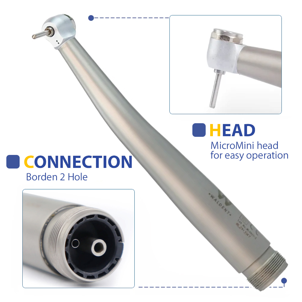 Waldent Premium Plus MicroMini Handpiece And Cartridge