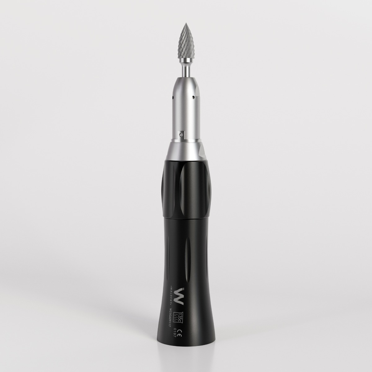 Waldent Straight Handpiece Special Edition - Black (W-134) 