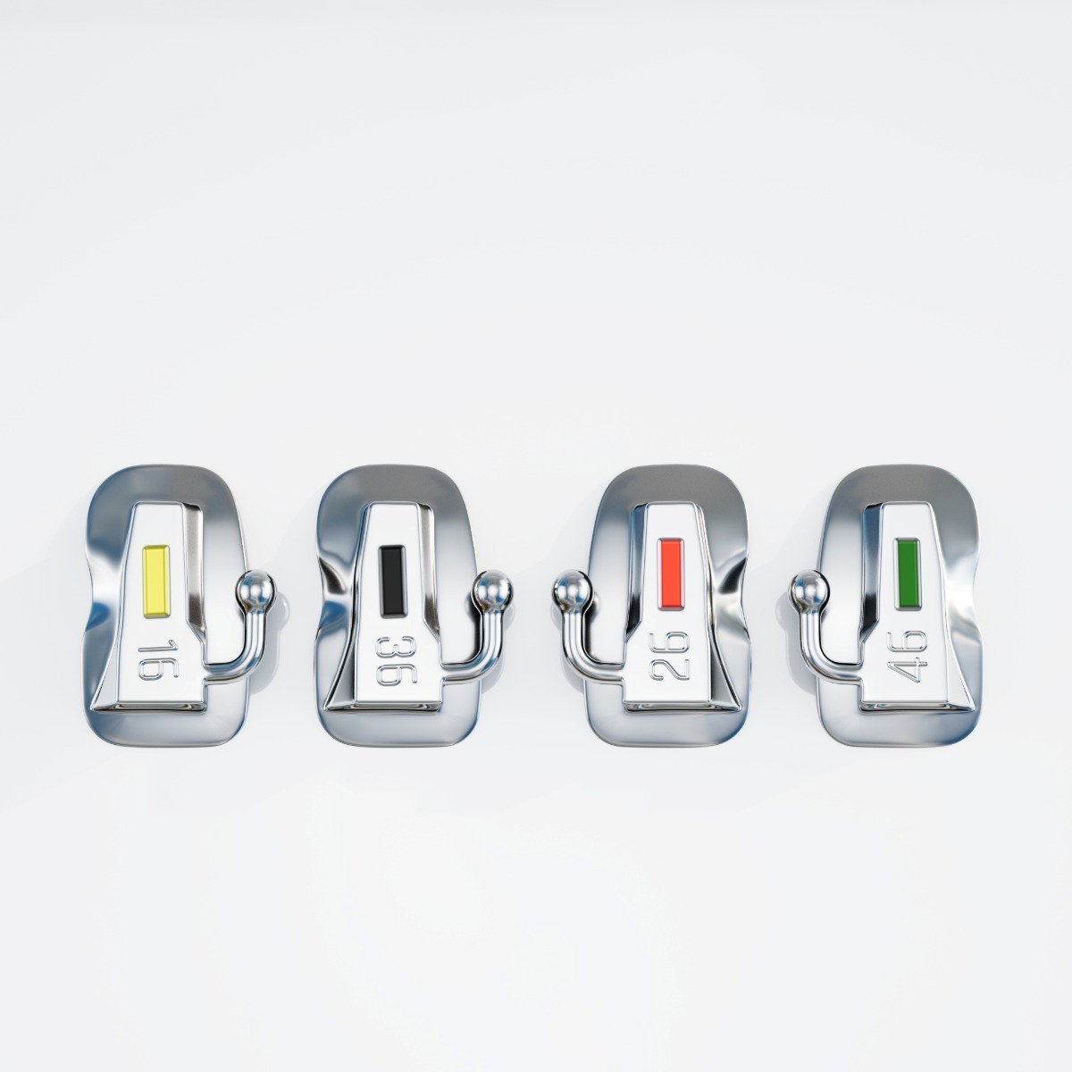 UU Ortho Premium Bondable Buccal Tubes MBT (Pack of 20 Sets)