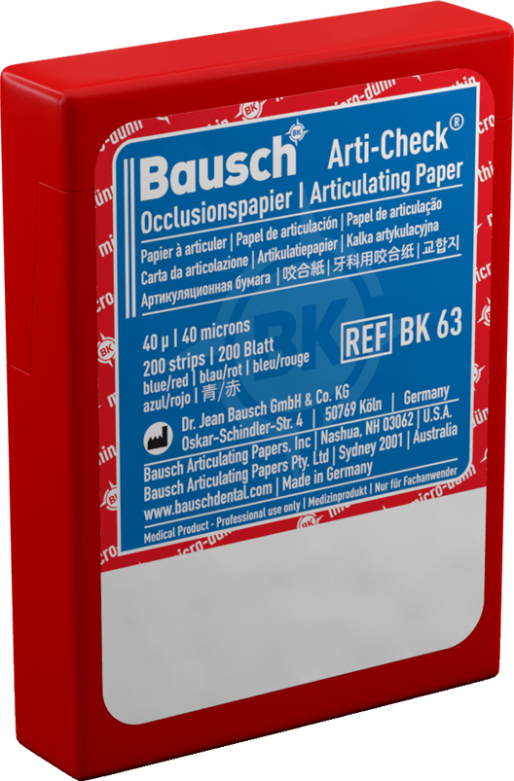 Bausch Arti-Check Dental Articulating Papers Micro Thin - 40µ Microns