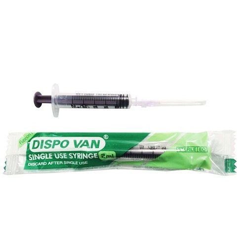 Hmd Dispo Van Syringe 2ml | 24 Gauge | 1 Inch Needle