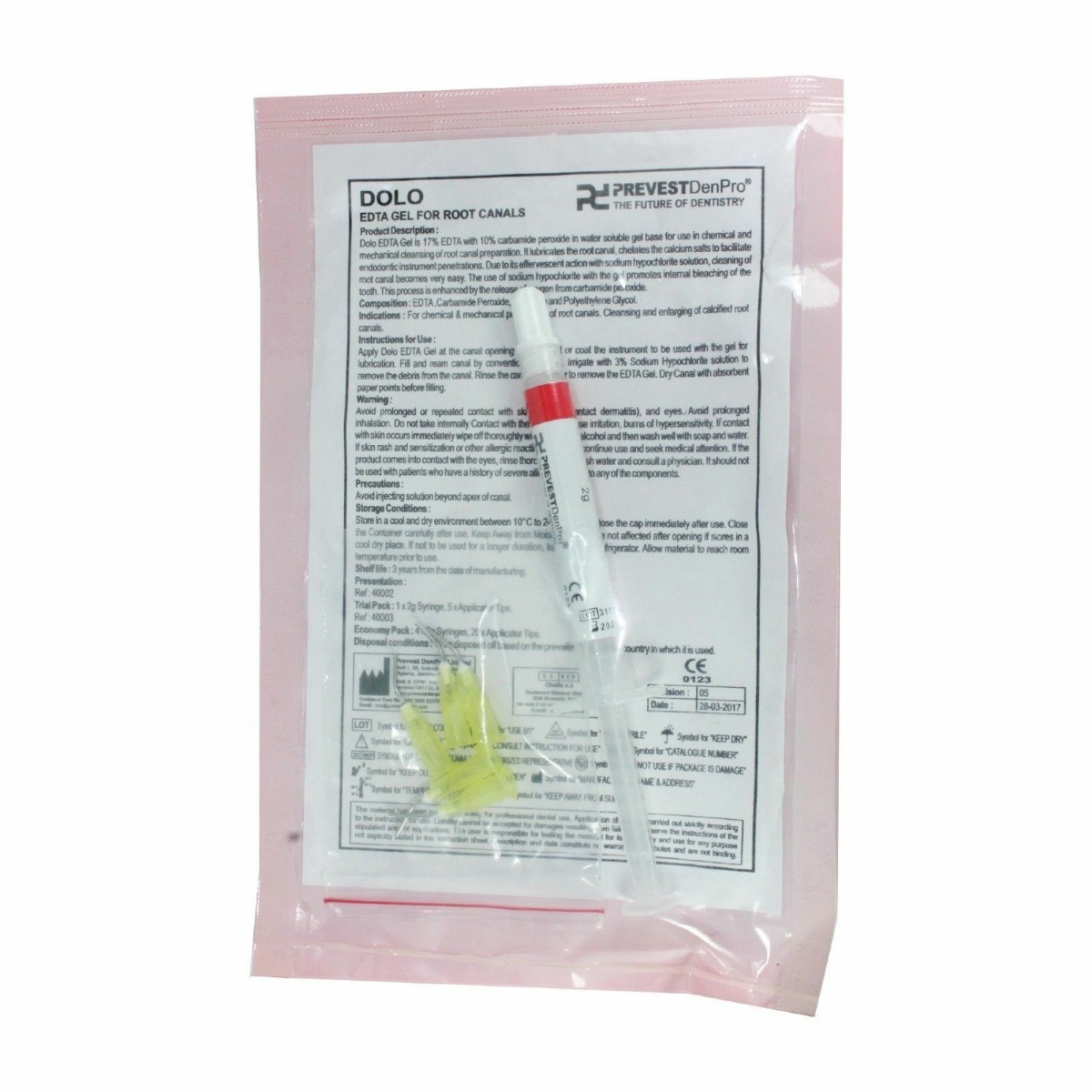 Prevest Dolo Endogel Edta Trial Pack (40002)