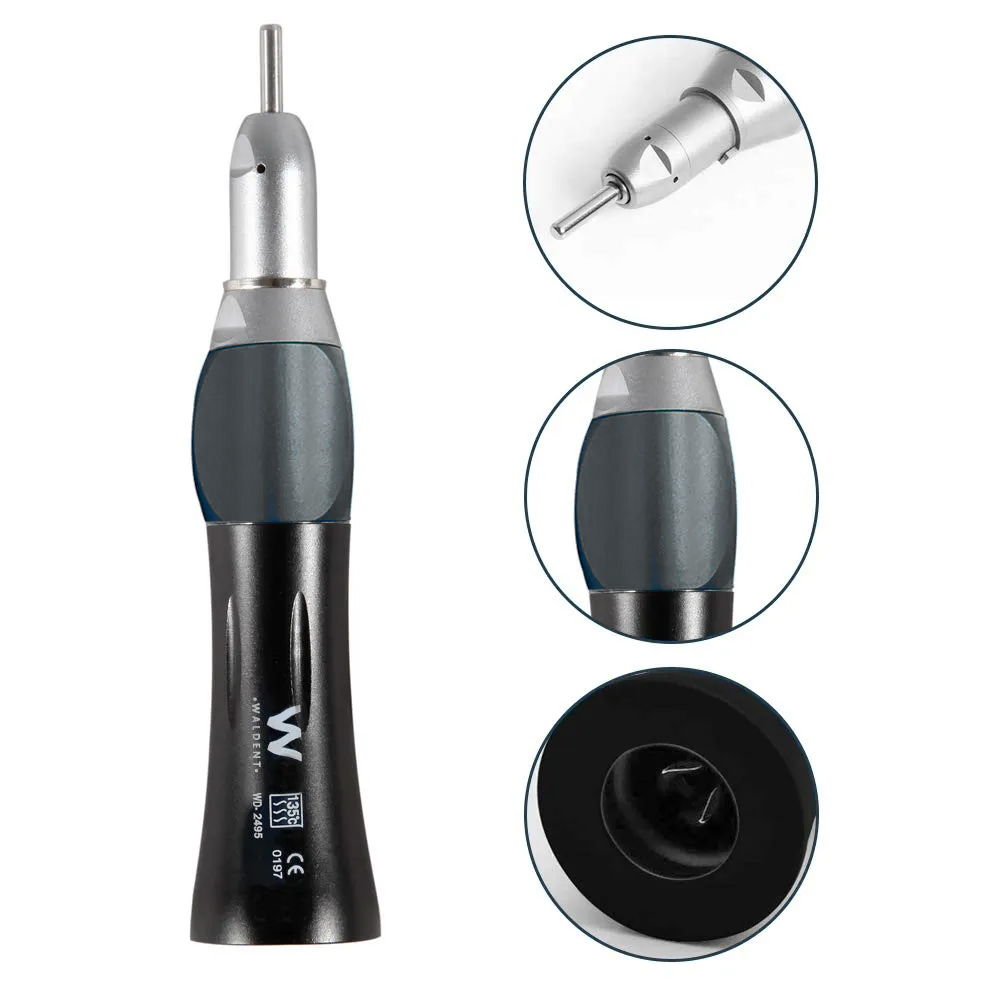 Waldent Straight Handpiece Special Edition - Black (W-134) 