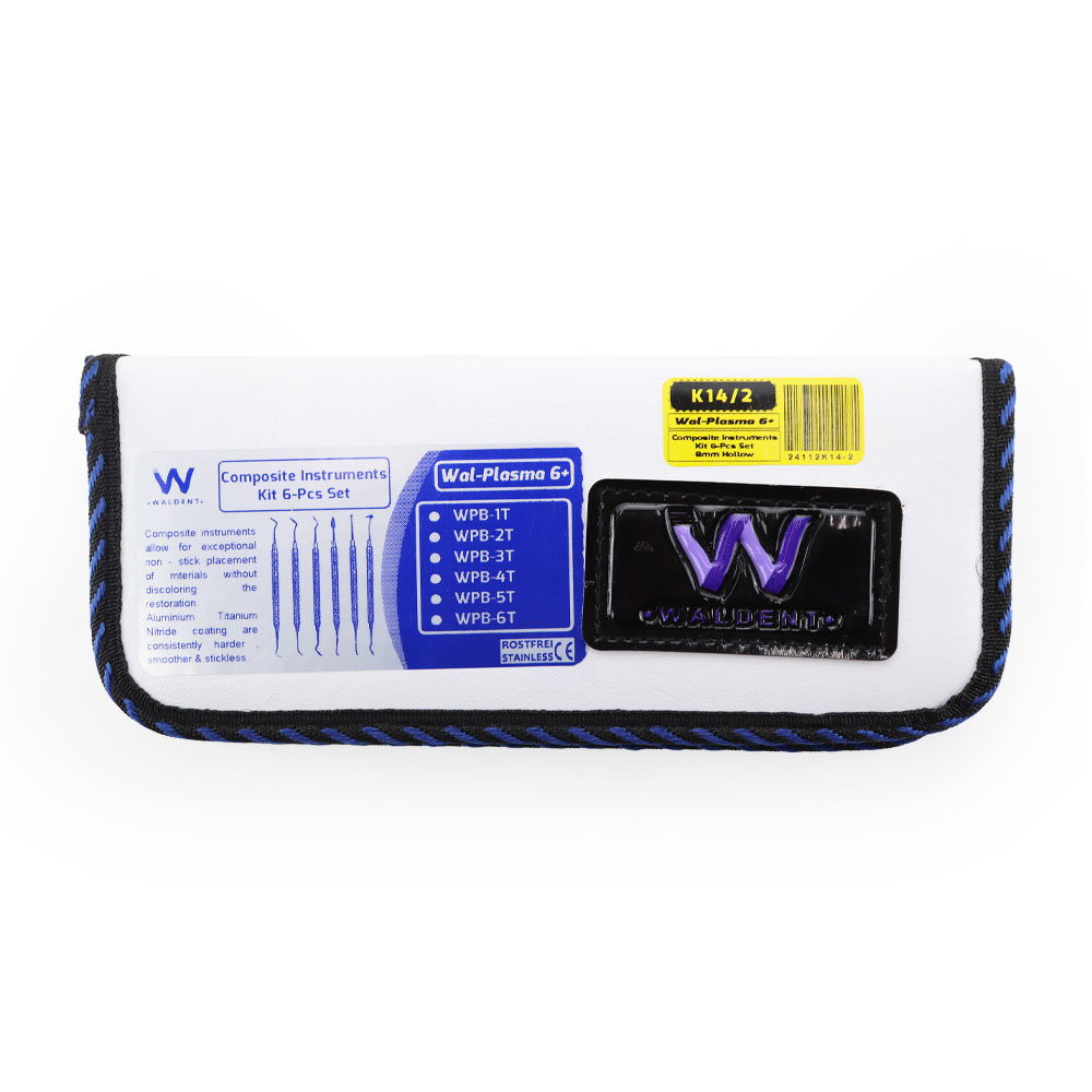 Waldent Plasma+ Composite Instrument Kit of 6 (K14/2)