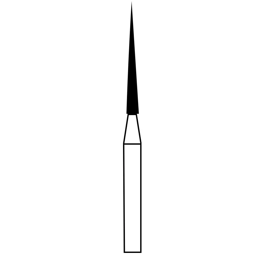 Frank Dental Tapered Cone FG Diamond Burs TC Series (Fine)