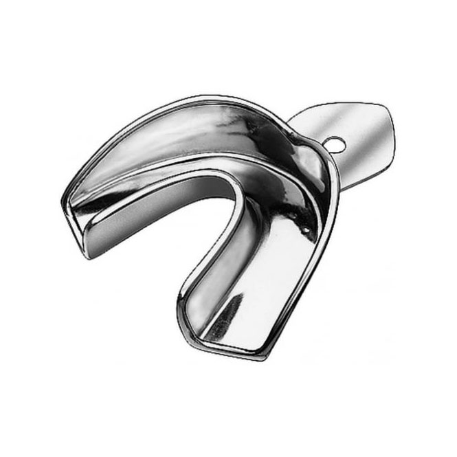 GDC Dentulous Non-Perforated Impression Trays Lower # 1 (Itrldnpl1)