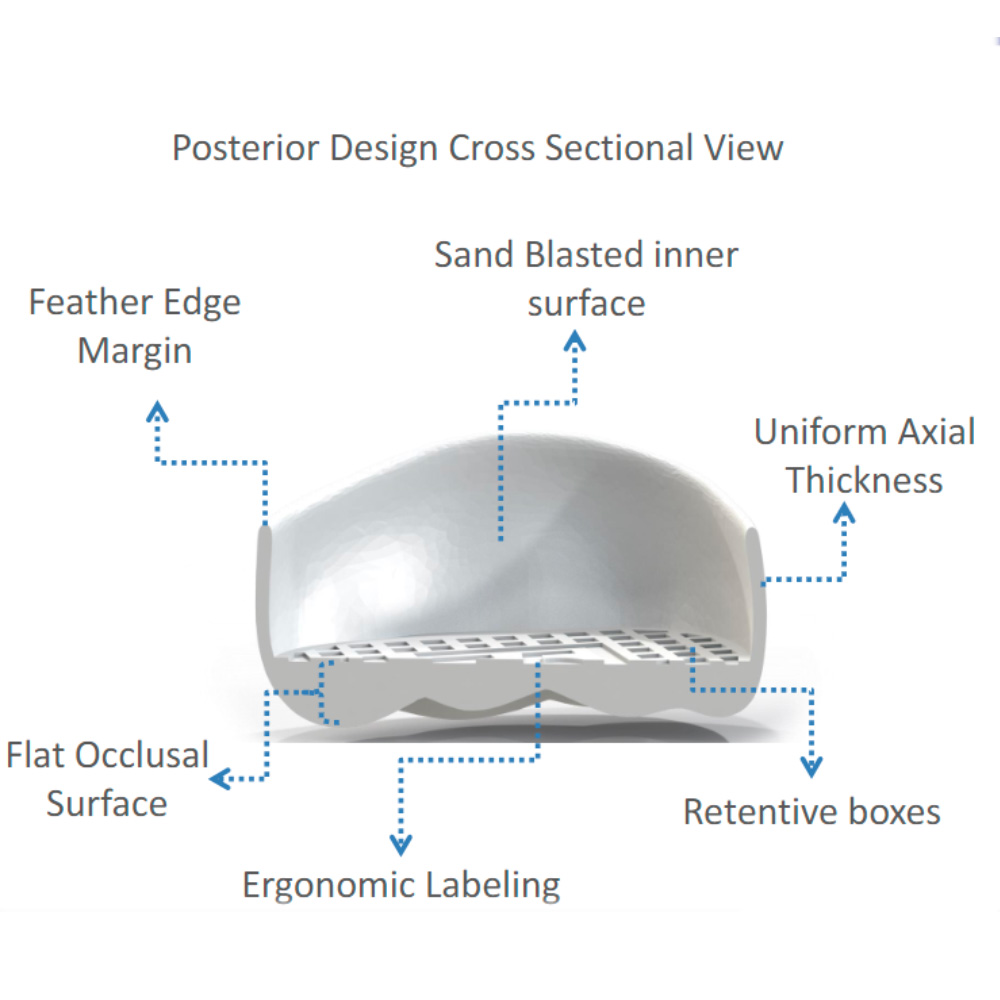 Kids-e-Crown Zirconia Upper Left 2nd Molar Refills