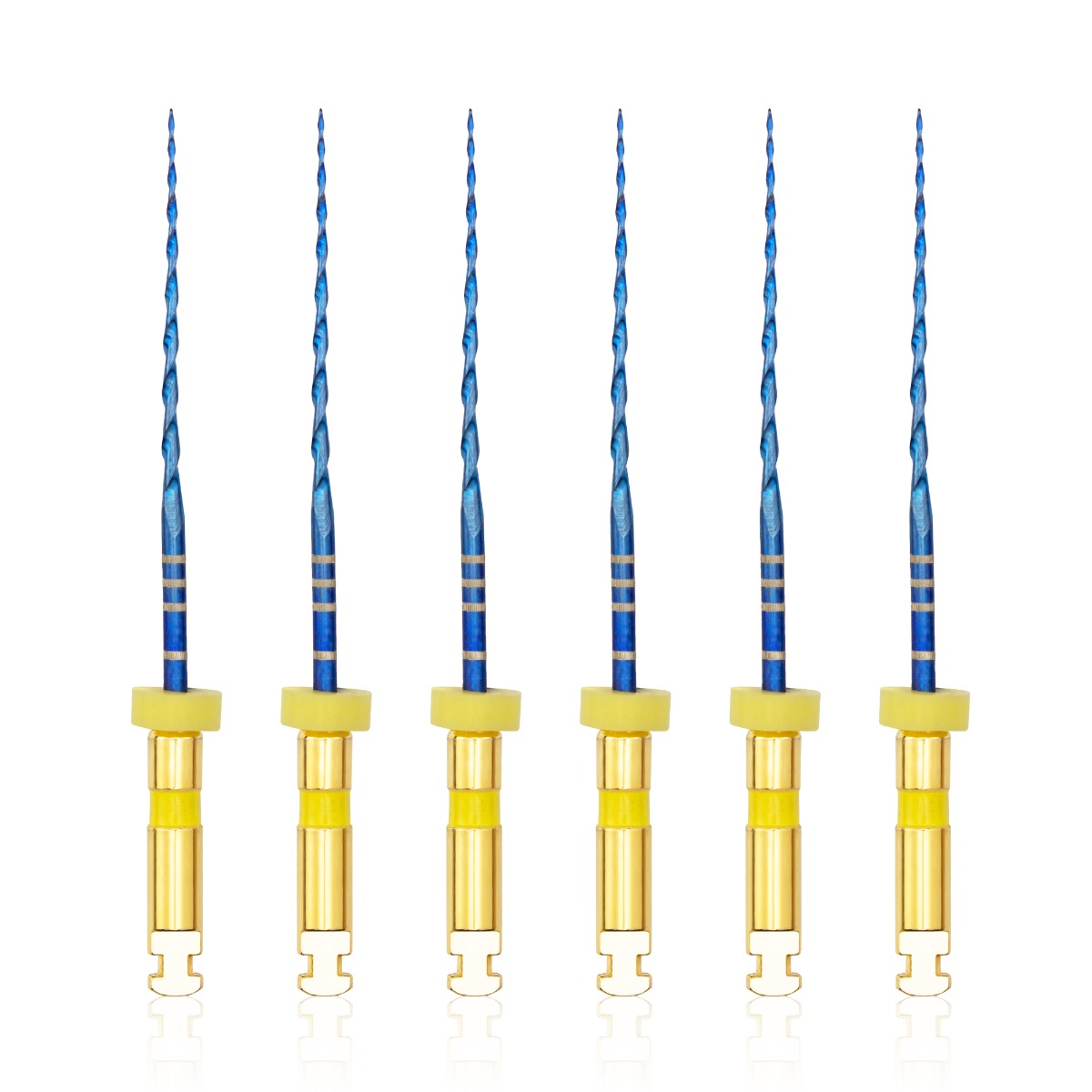 Waldent Wal-flex S- Blue Rotary Files 25mm - 20/4%