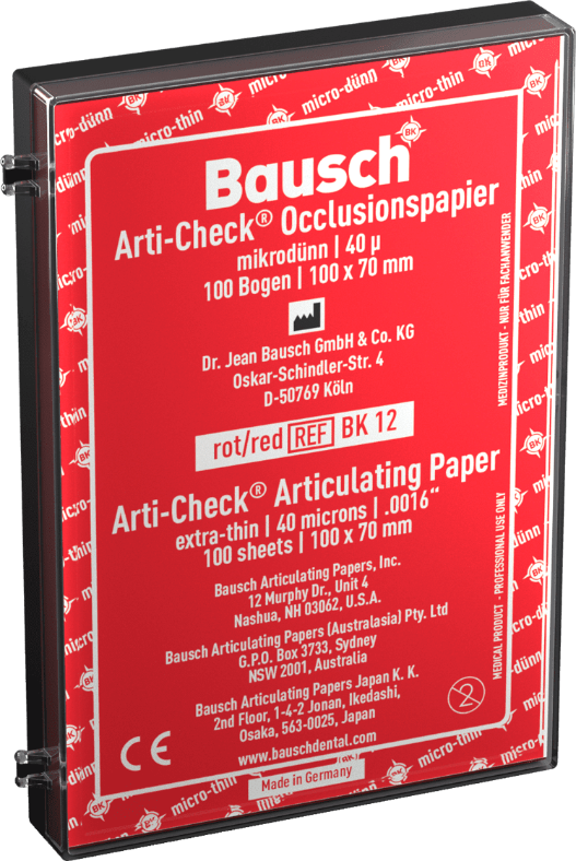 Bausch Arti-Check Dental Articulating Papers Micro Thin - 40µ Microns