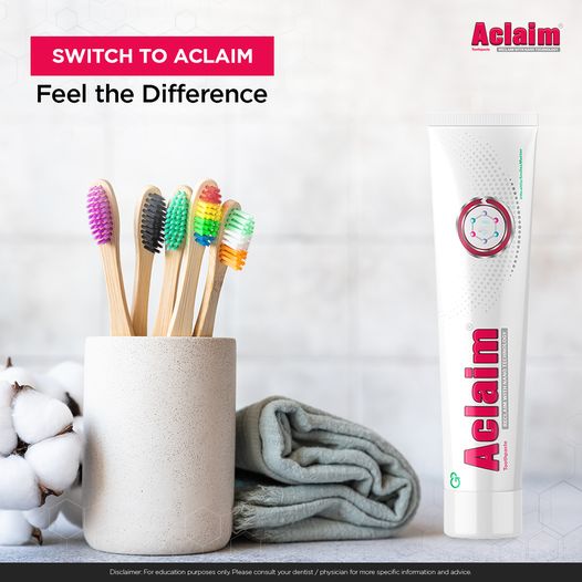 Group Pharma Aclaim Toothpaste With Nano Technology (Pack of 6)