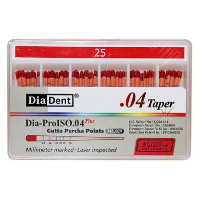 Diadent Gutta Percha Special Tapered - 4% # 25