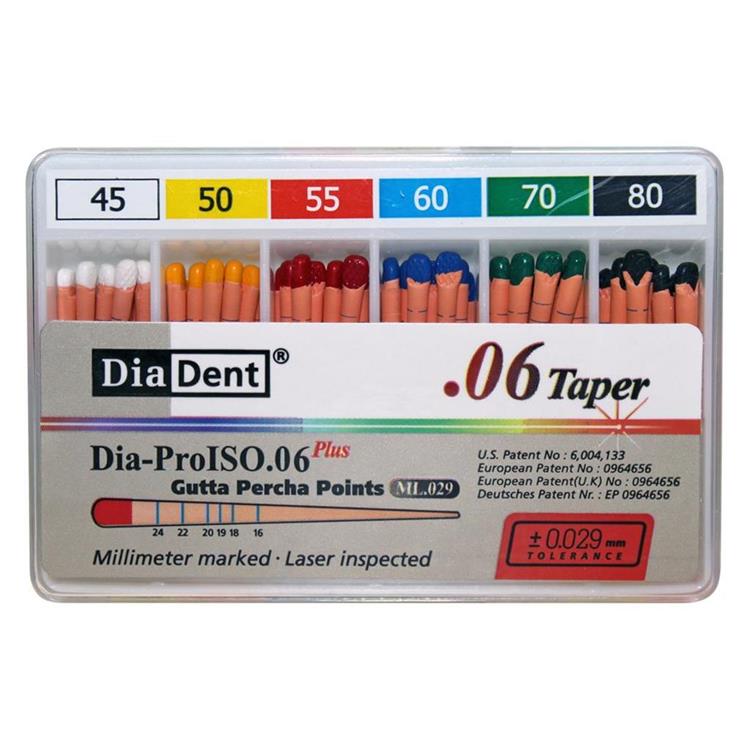 Diadent Gutta Percha Special Tapered - 6% # 45-80