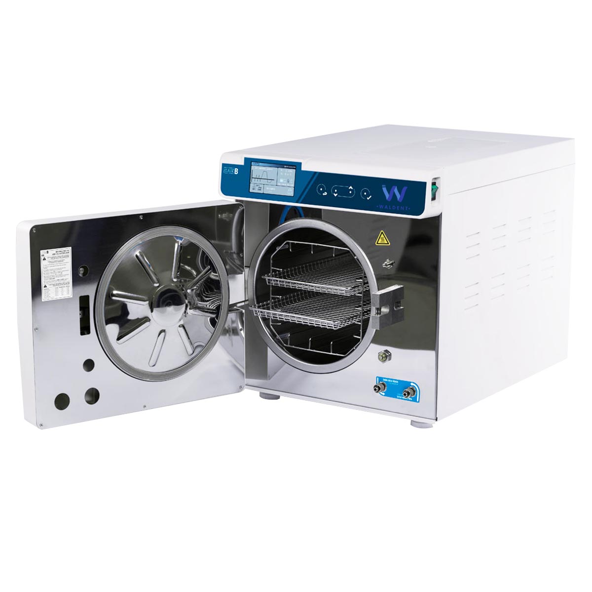 Waldent Schuster Class B Autoclave 23L With Foseal Sealing Machine and Aqua Water Distiller Combo