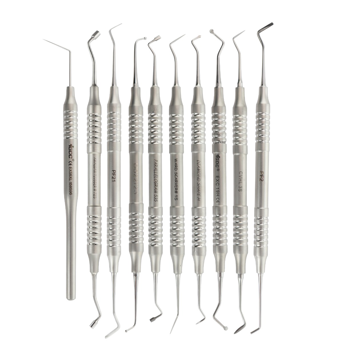 GDC Filling Instruments S/10 Ring handle Instruments Kit (FIWC10)