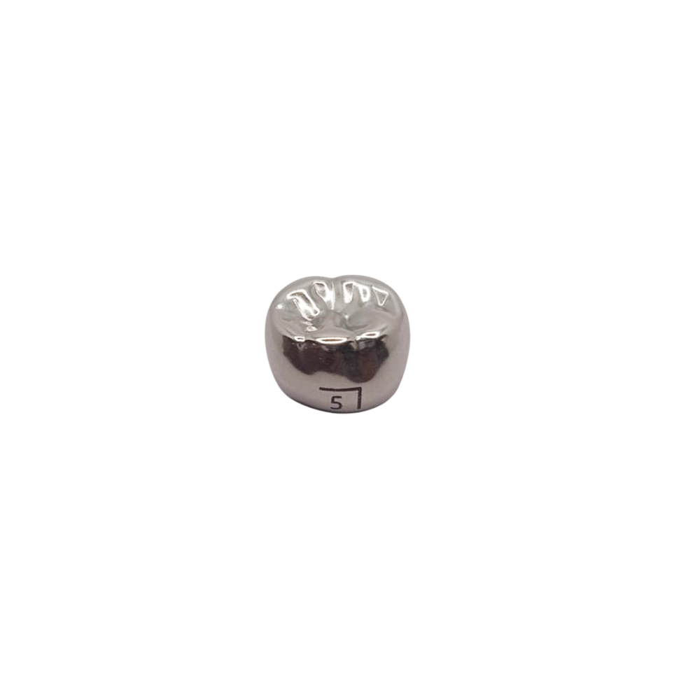 3M ESPE Stainless Steel Permanent Molar Crown 6-LR-5 (Set Of 5)