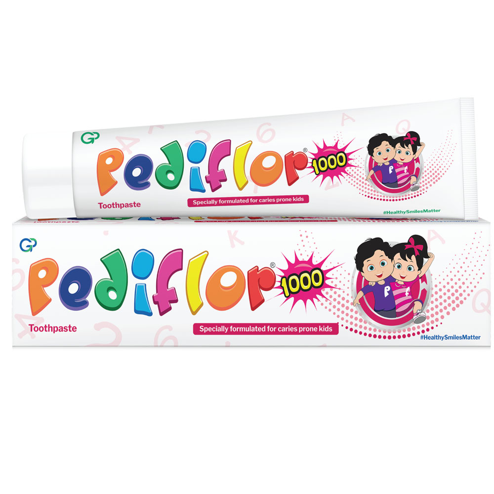 Group Pharma Pediflor 1000 Toothpaste (Pack of 6)