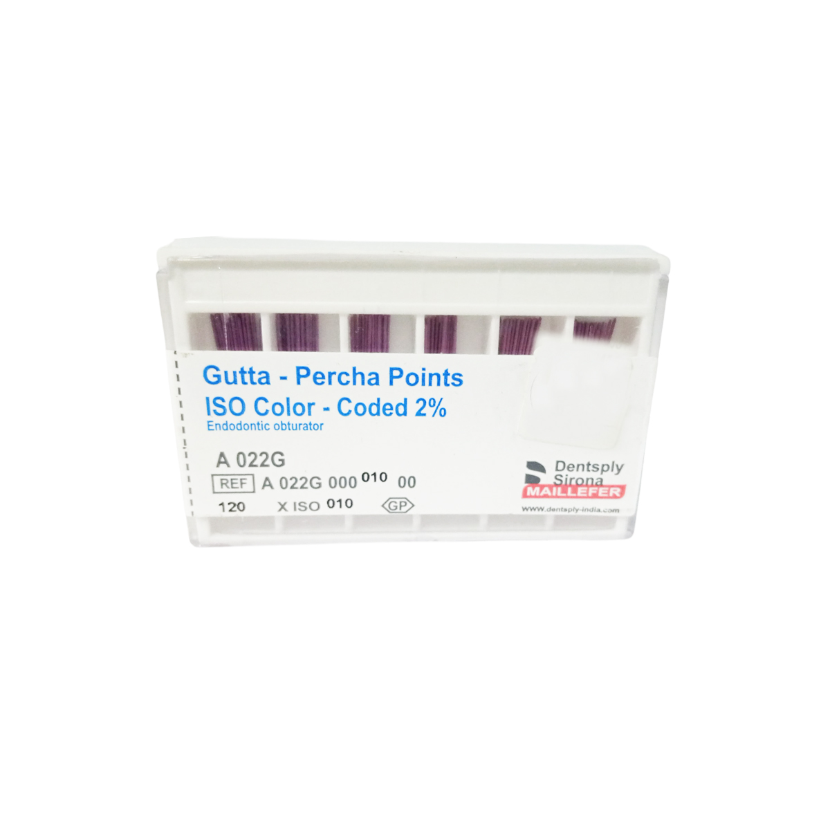 Dentsply Gutta Percha Points 2% # 10