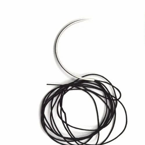 Healthium Trusilk Black Braided Silk Non- Absorbable Sutures