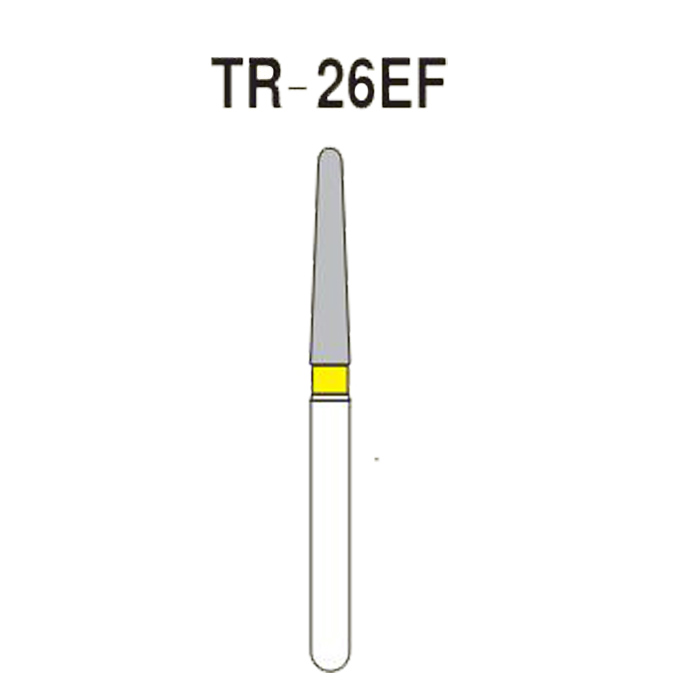NewDiamond Tapered Round Diamond Bur TR-26EF (Pack of 3)
