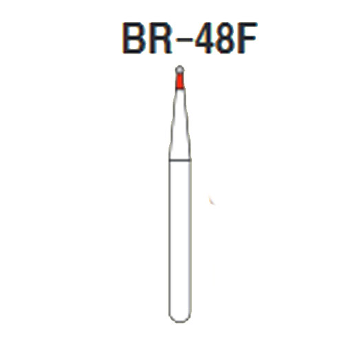 NewDiamond Ball Round Diamond Bur BR-48F (Pack Of 3)