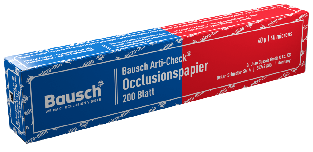 Bausch Arti-Check Dental Articulating Papers Micro Thin - 40µ Microns