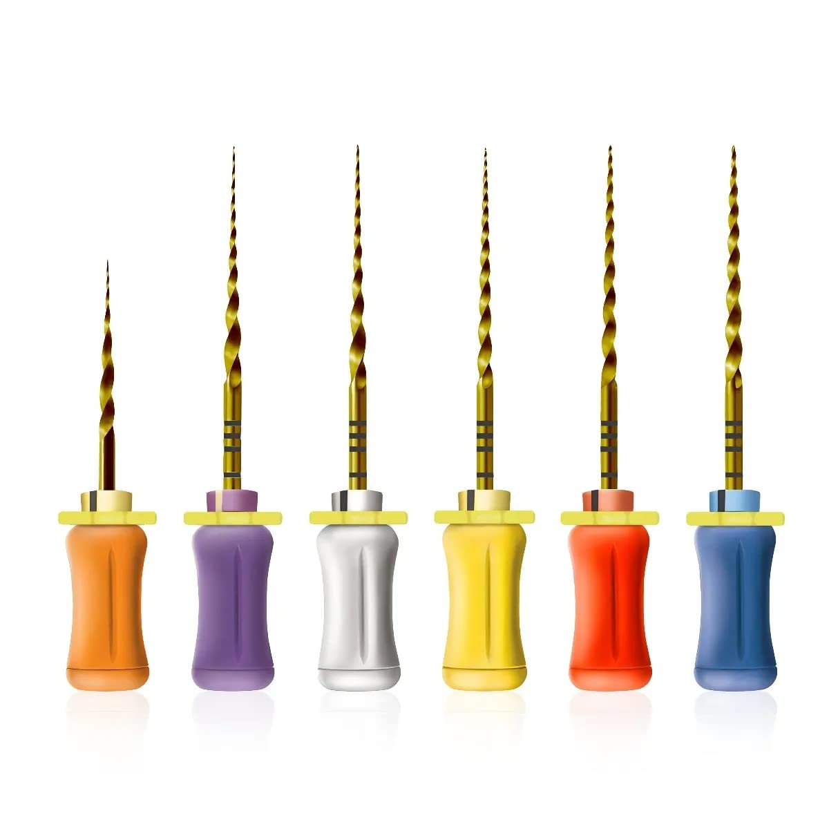 Dentsply Protaper Hand File 25mm Assorted (SX-F3)