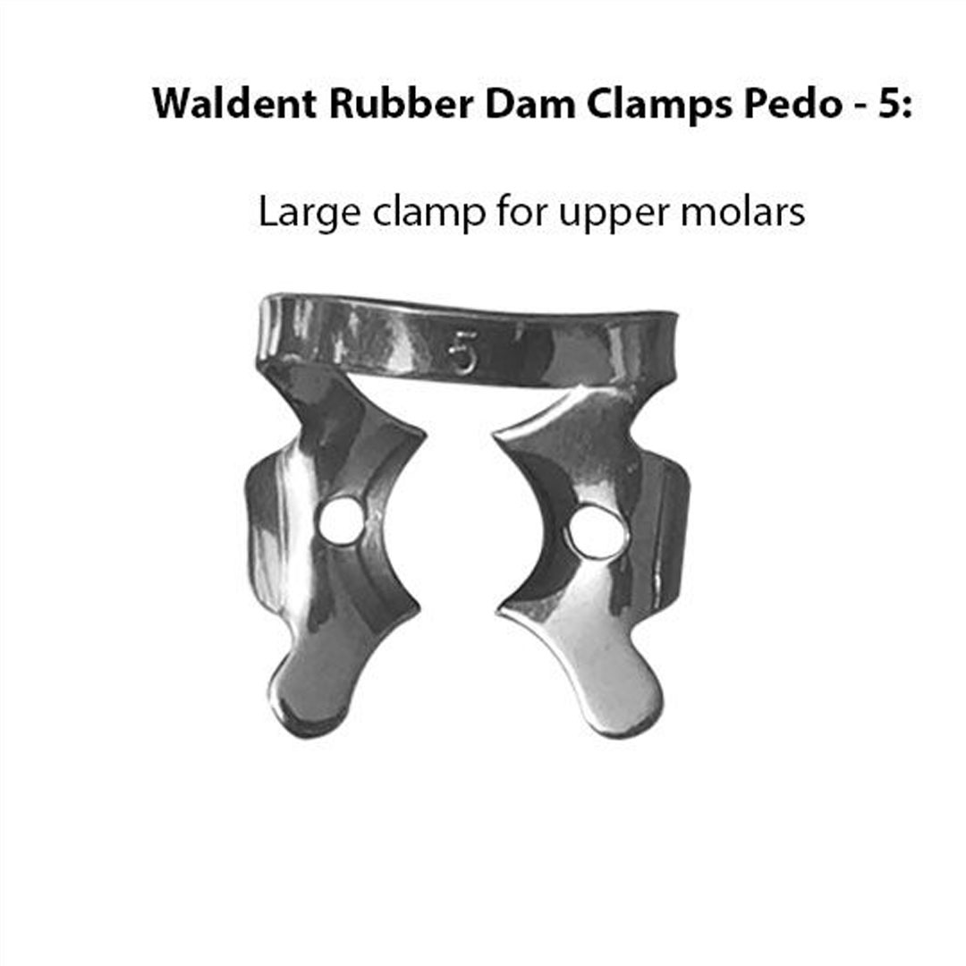 Waldent Rubber Dam Clamps Pedo - 5(16/104)