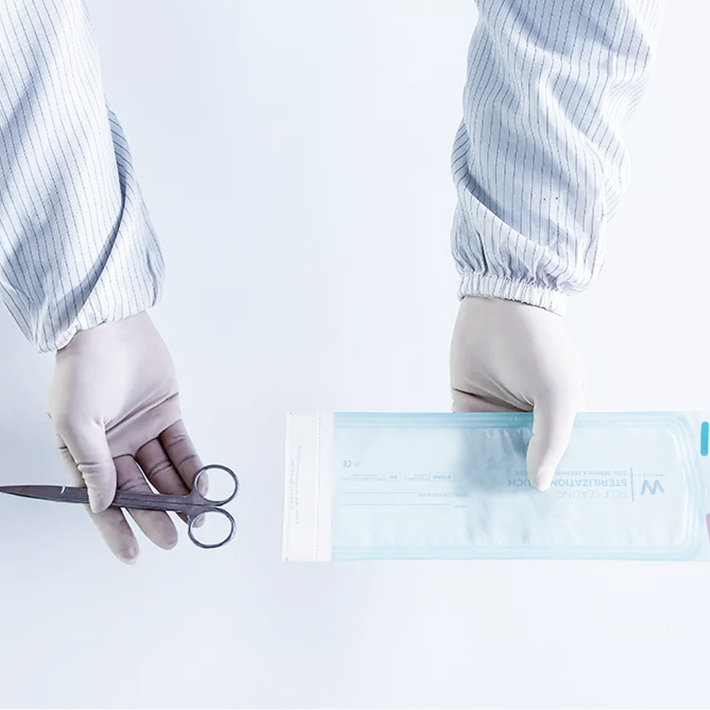 Waldent Self-Seal Sterilization Pouches