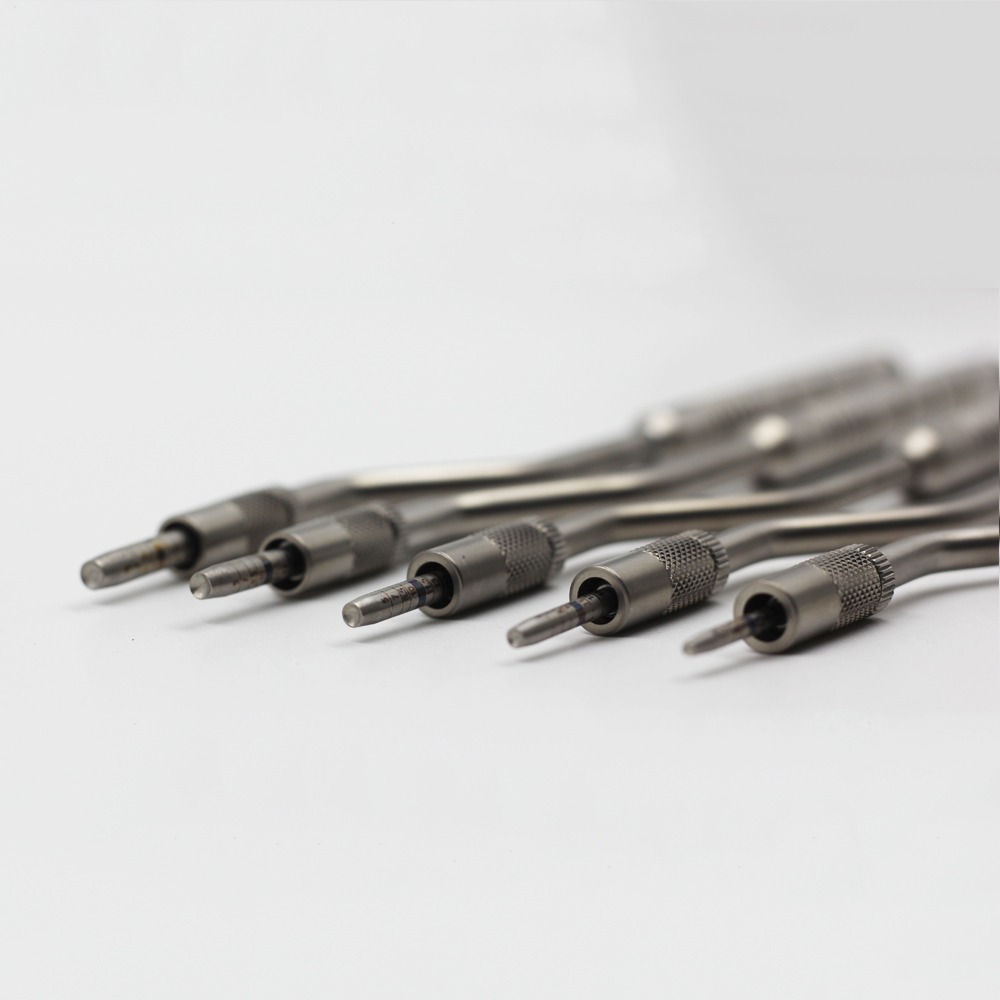 Julldent Osteotomes Convex For Expansion/Condensation Straight Set Of 5