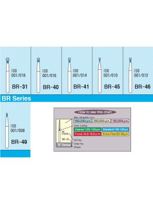 Mani Diamond Burs - Ball Round Type / Br Series