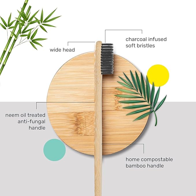 MDM Organic Bamboo Toothbrush
