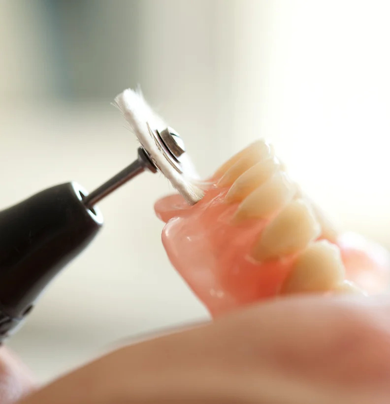 Jinguang White Denture Polishing Wool Brush HP