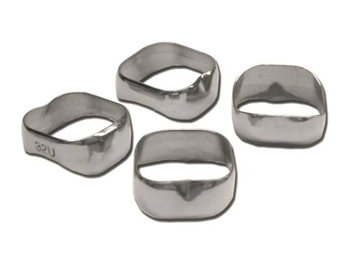 OSL Preformed Non - Convertible 1st Molar Plain Bands (Pack Of 4)