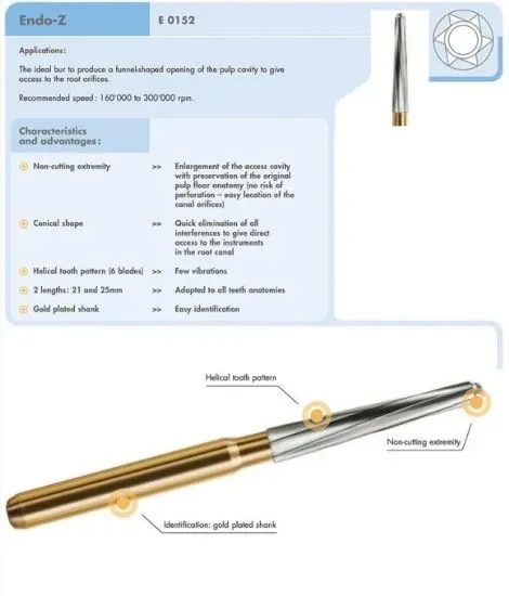 Buy Dentsply Endo-Z Tungsten carbide Bur (5 pc) Online at Best