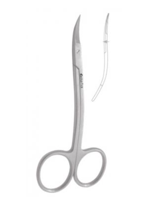 GDC Legrange Scissors - Double Curved (12cm) Standard (S14)
