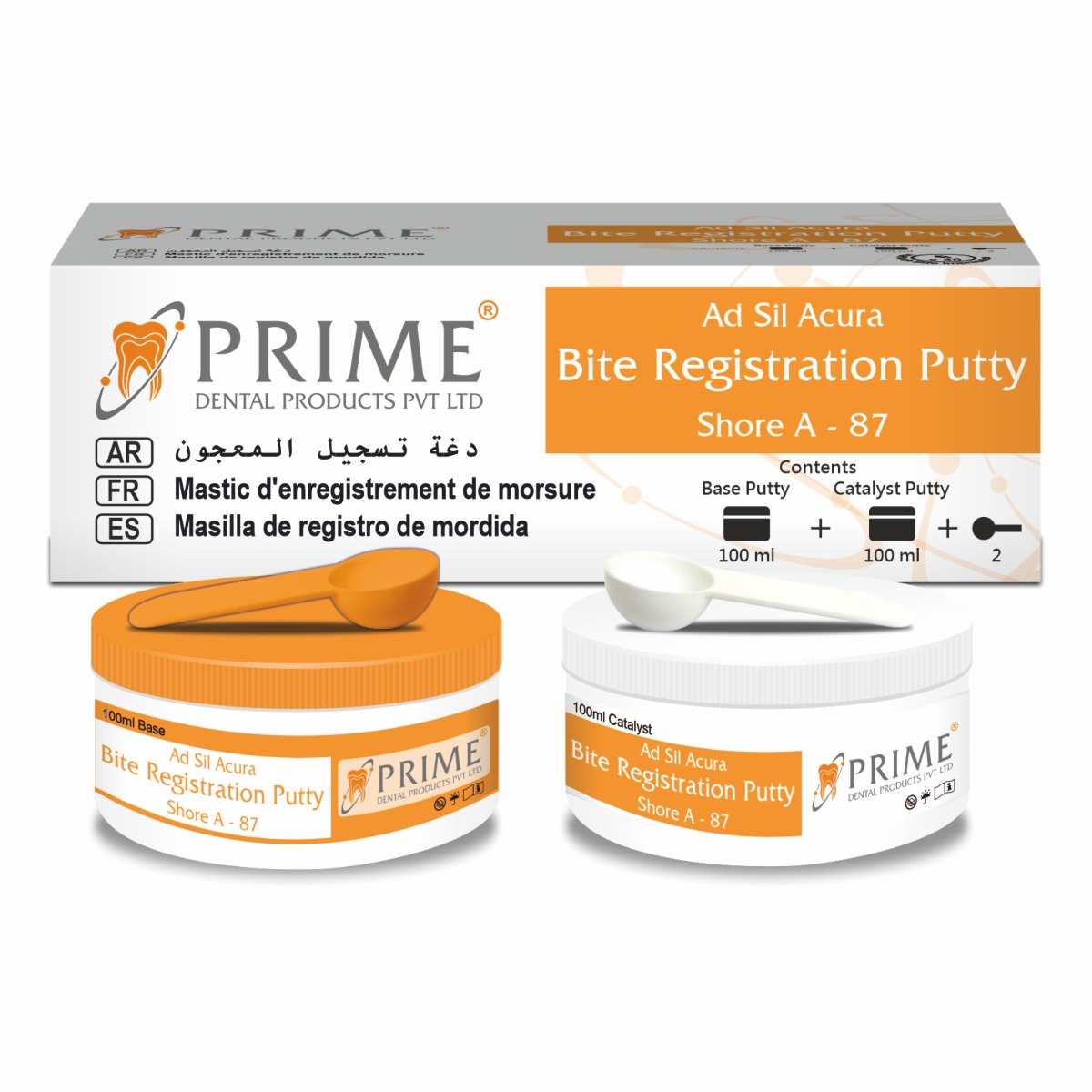 Prime Dental Ad-Sil Acura Soft Putty & Light Body