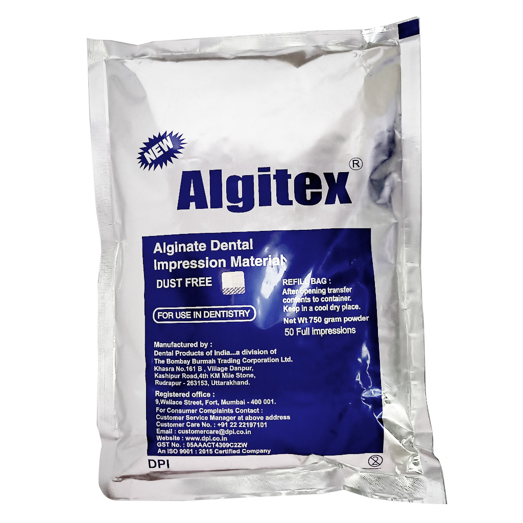Dpi Algitex 50 Alginate Impression Powder - 750g