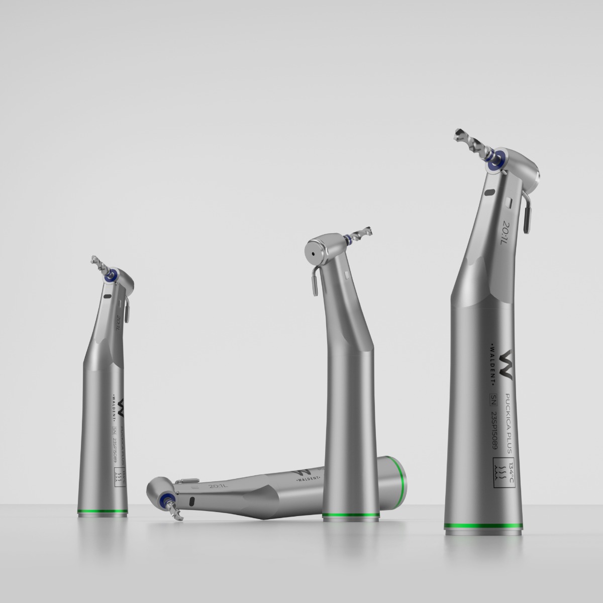 Waldent Ai Implant Touch Implant Motor With 2 Fiberoptic Implant Handpiece