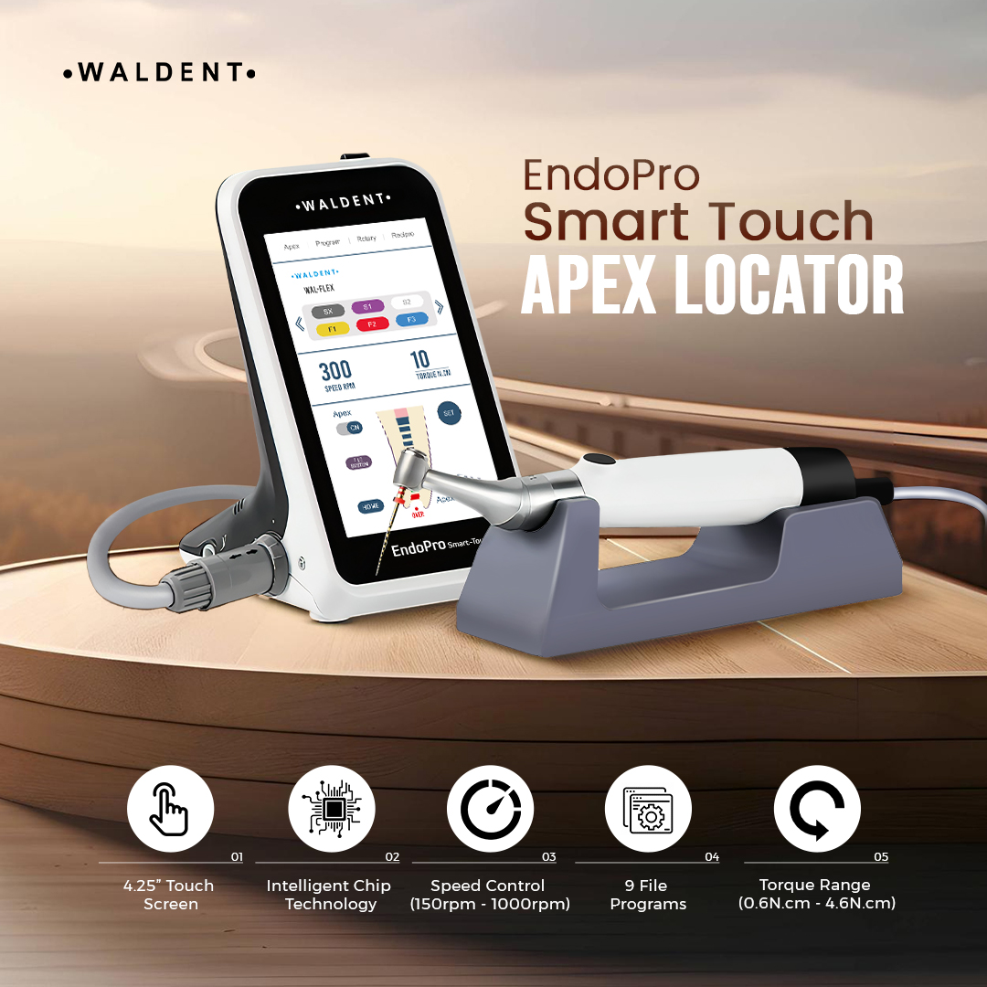 Waldent EndoPro Smart Touch Endomotor With Integrated Apex Locator