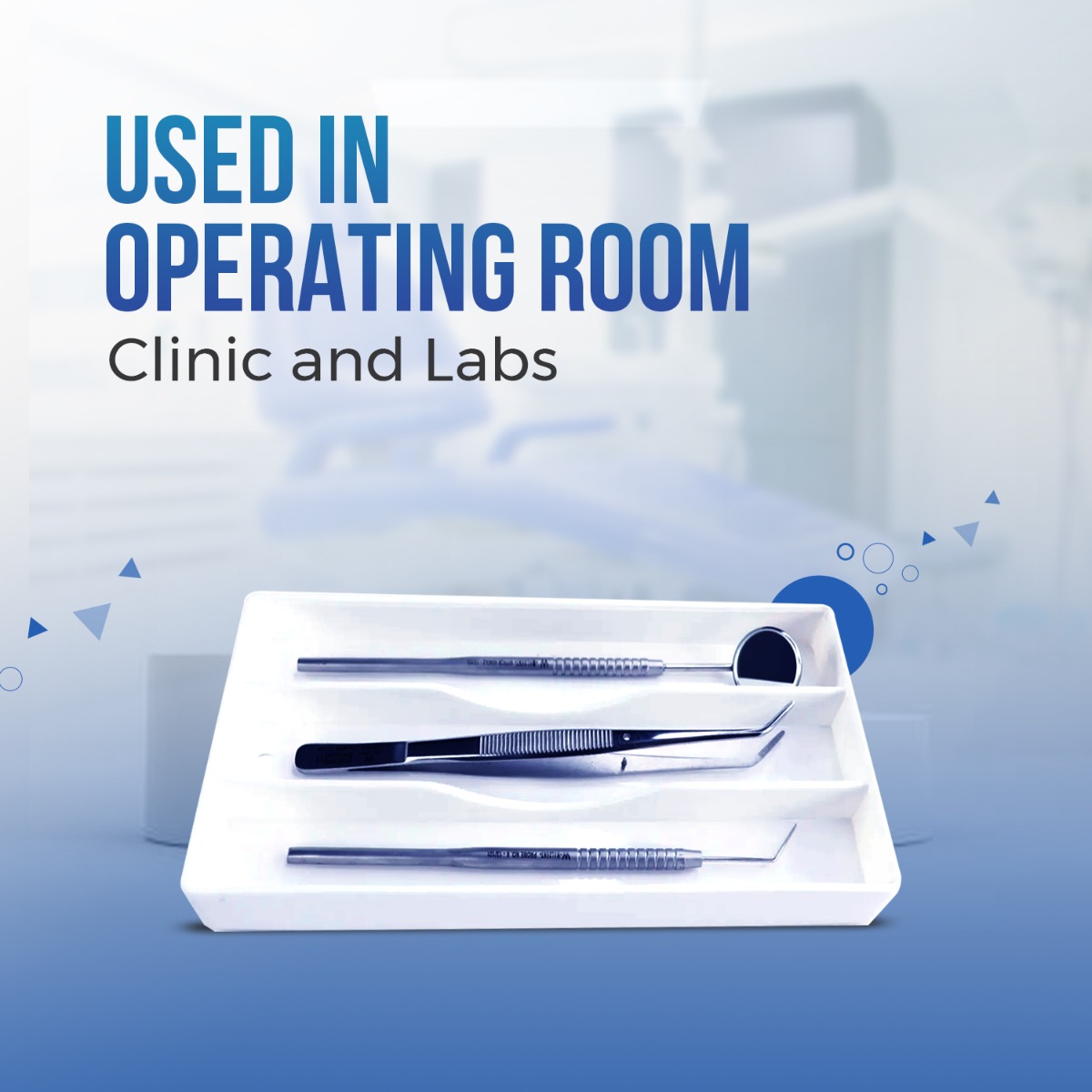 Api Autoclavable PMT Tray 
