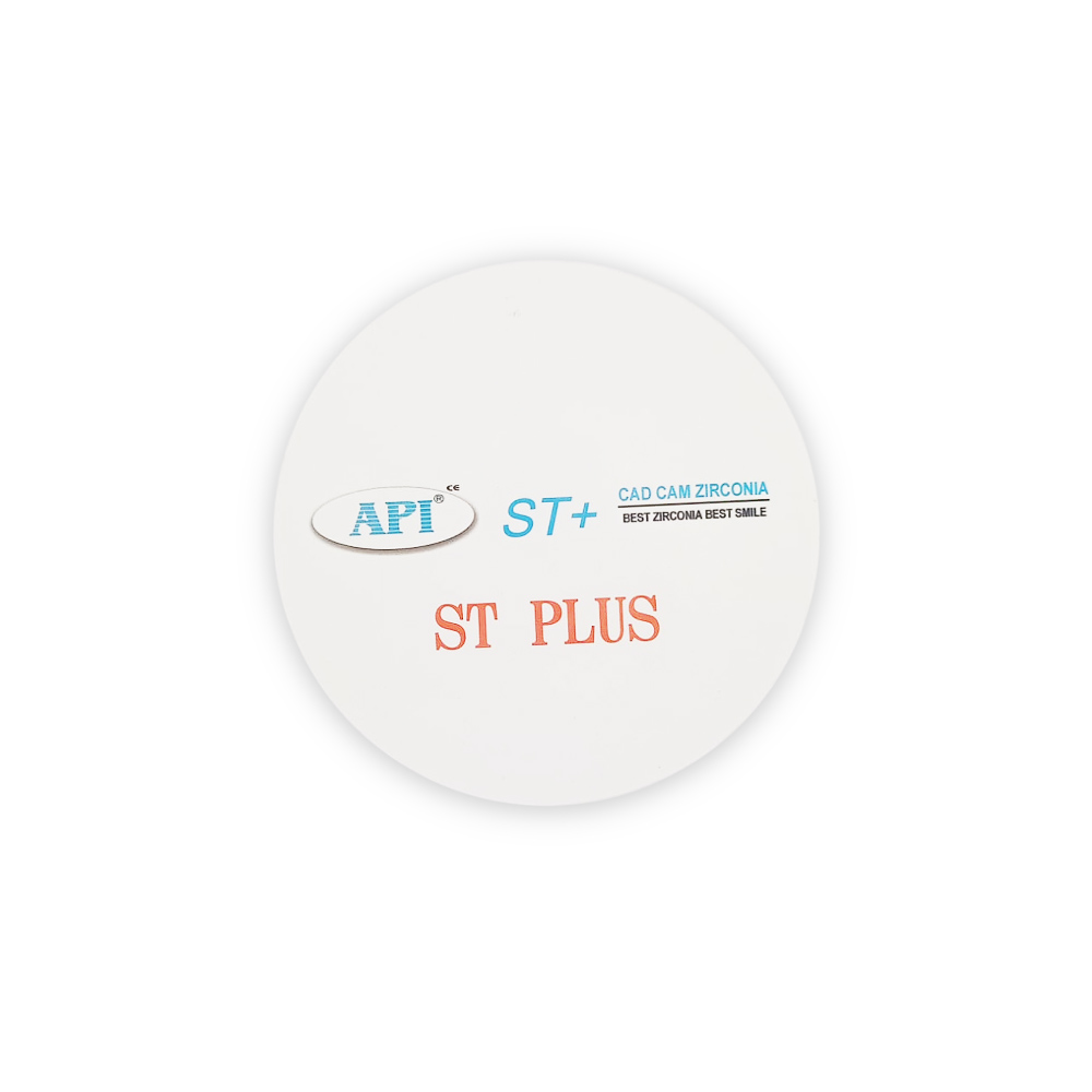 API Zirconia Dental Ceramics Blank White - ST Plus 98 x 10MM